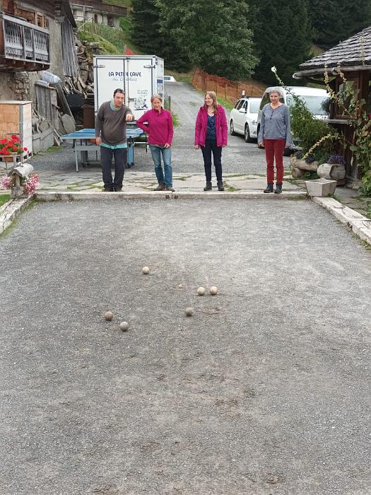 Jo + Angi Nolden, Anna, Elfi Skalezky, Holiday in Les Crosets, Switzerland, August 2022